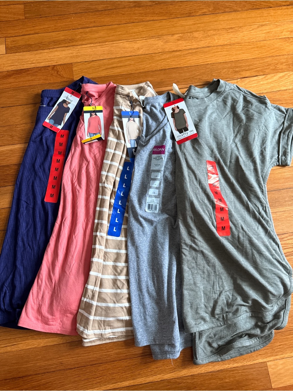 Women’s new with tag basics shirts
